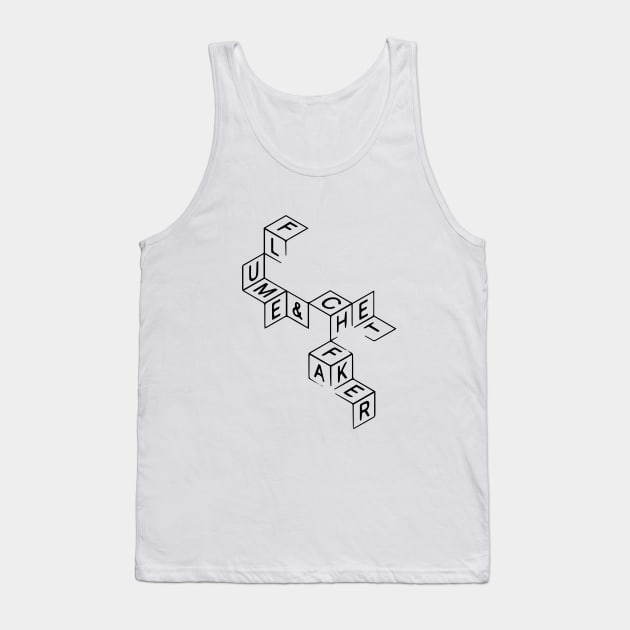 Flume and Chet Faker Tank Top by FaixaPreta